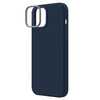 UNIQ etui Lino iPhone 14 / 15 / 13 6,1" niebieski/marine blue