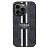 Guess GUHMP15LP4RPSK iPhone 15 Pro 6.1" czarny/black hardcase 4G Printed Stripes MagSafe