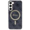 Guess GUHMS23SH4STK S23 S911czarny/black hardcase 4G MagSafe