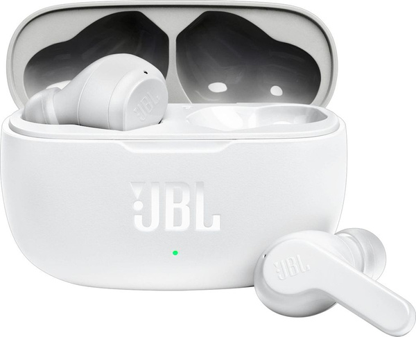 Słuchawki Bluetooth Bezprzewodowe Jbl Wave 200 TWS Białe