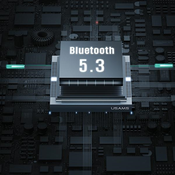 USAMS Słuchawki Bluetooth 5.3 TWS X-Don Series Dual mic ENC bezprzewodowe biały/white BHUXD02 (USAMS-XD18)