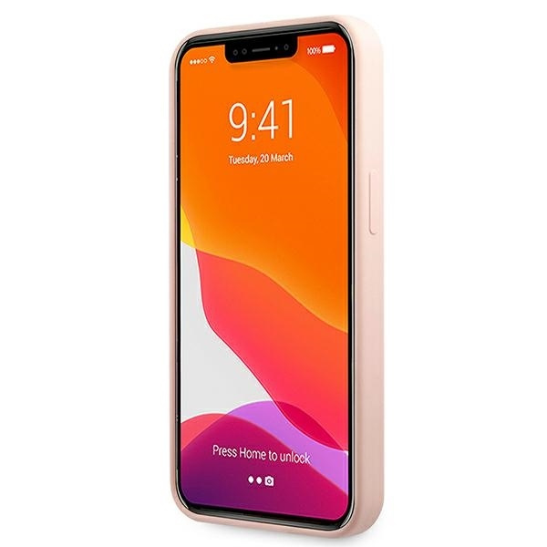 KARL LAGERFELD KLHCP13XSSKCI IPHONE 13 PRO MAX 6,7" HARDCASE JASNO RÓŻOWY/LIGHT PINK SILICONE KARL & CHOUPETTE