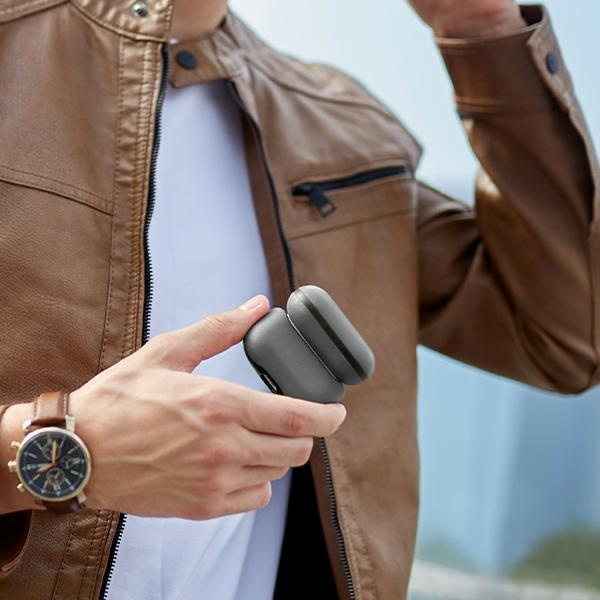 UNIQ etui Lyden DS AirPods Pro 2 gen(2022/2023) szaro-czarny/charcoal grey-black