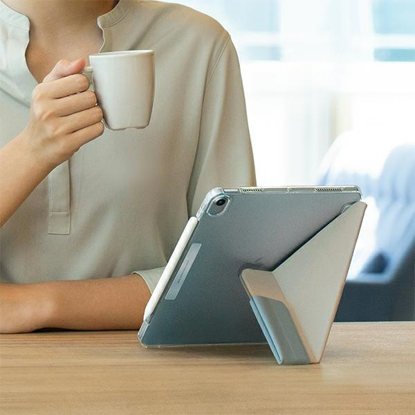 Etui Uniq Camden na iPad Air 10.9'' (2020) - różowe