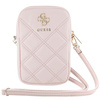 Guess Torebka GUWBZPSQSSGPróżowy/pink Zip Quilted 4G