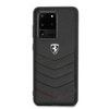 Etui Ferrari Heritage Quilted na Samsung Galaxy S20 Ultra - czarne