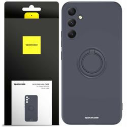 Spacecase Etui Silicone Ring Galaxy A34 5G black