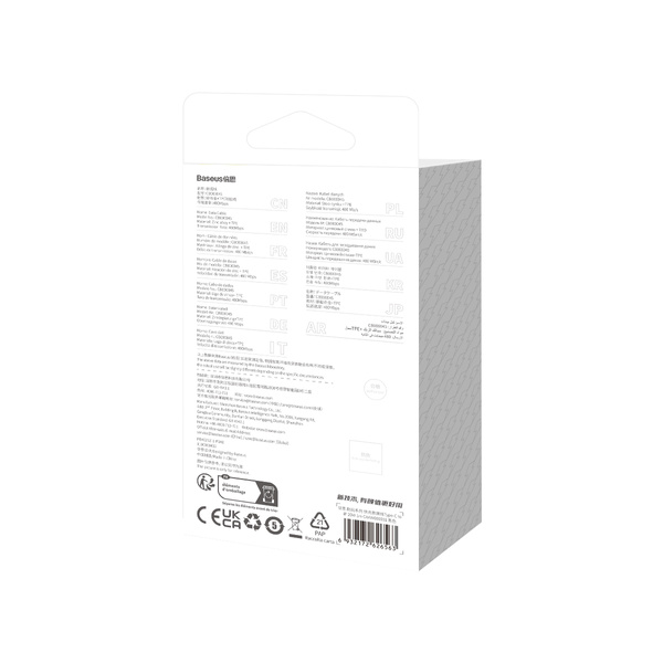 Baseus kabel CoolPlay USB-C - Lightning 1m 20W czarny