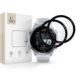 SZKŁO HYBRYDOWE TECH-PROTECT GLASS FLEX+ 2-PACK GARMIN FORERUNNER 570 (42 MM) BLACK