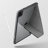 UNIQ etui Moven iPad Pro 12,9" (2021)Antimicrobial szary/charcoal grey