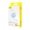 Baseus Free2Draw Mini USB-C - USB-C 100W 1m retractable cable - blue