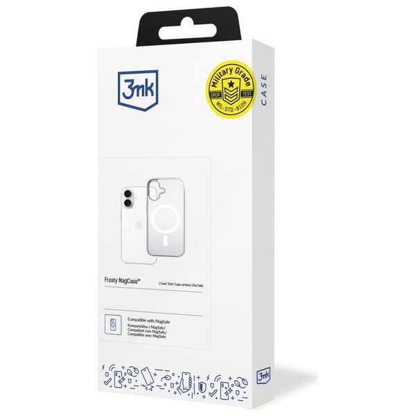 Etui 3MK Frosty MagCase do Apple iPhone  17 biały
