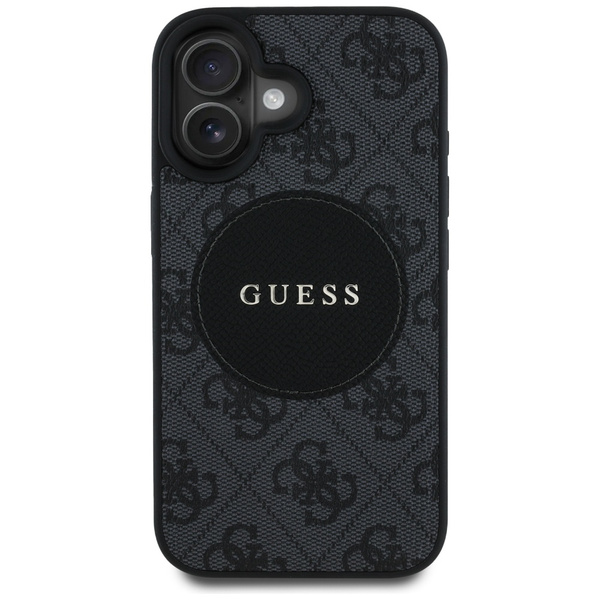 Etui Guess 4G Circle Classic Logo        MagSafe do iPhone 16 czarny