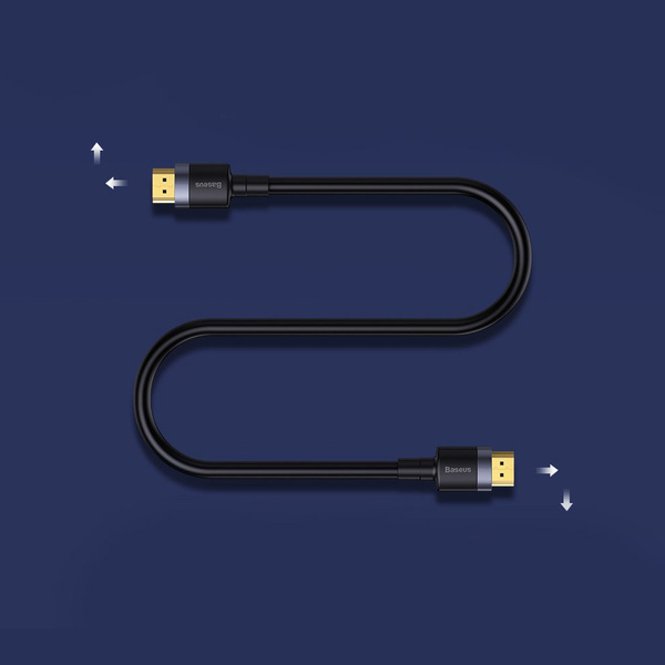 BASEUS CAFULE CABLE HDMI 2.0 CABLE 4K 60 HZ 3D 18 GBPS 2 M BLACK (CADKLF-F01)
