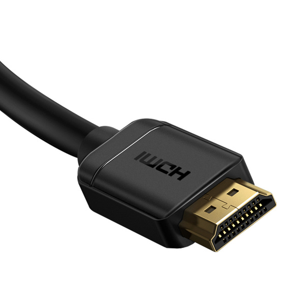BASEUS HIGH DEFINITION SERIES HDMI TO HDMI ADAPTER CABLE 0.75M BLACK