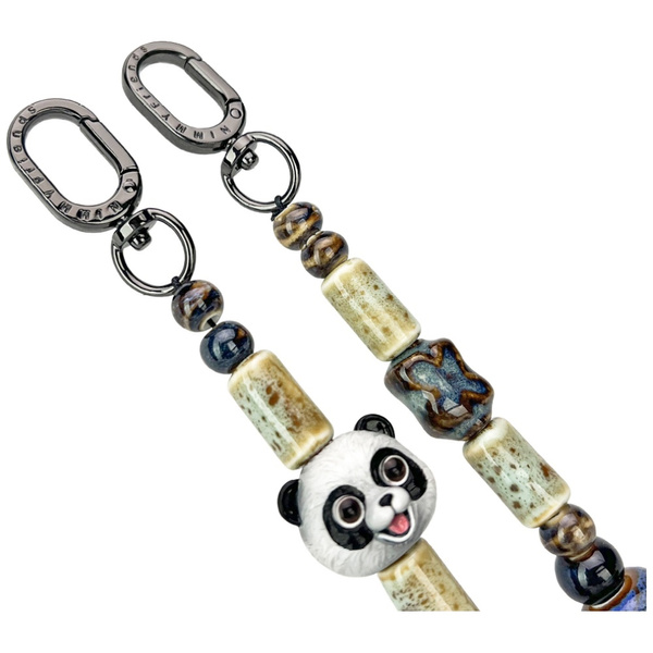 Zawieszka na torebkę handstrap Nimmy New Big Eye Cute Pets 2.0 czarny