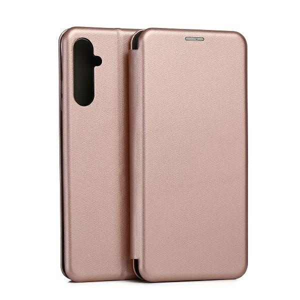 Beline Etui Book Magnetic Samsung A05s A057 różowo-złoty/rose gold