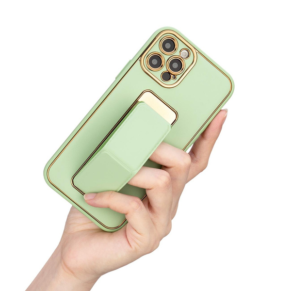 New Kickstand Case etui do iPhone 13 Pro z podstawką niebieski