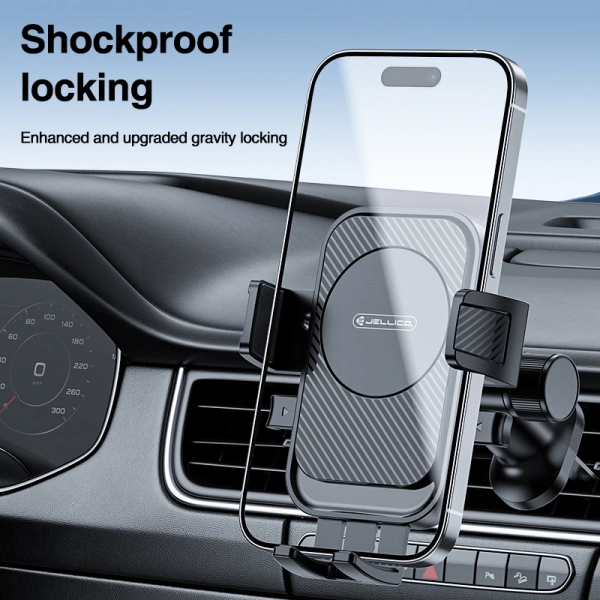 JELLICO uchwyt samochodowy grawitacyjny PH32 Czarny