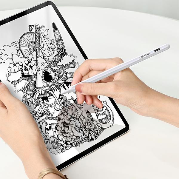 USAMS Active Touch Screen pen rysikFor iPad biały/white ZB223DRB01 (US-ZB223)