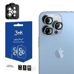 Osłona aparatu 3mk Lens Protection Pro na iPhone 13 Pro / iPhone 13 Pro Max - srebrna