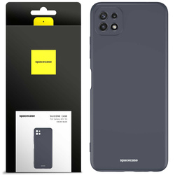 Spacecase Etui Silicone Case Galaxy A22 5G black
