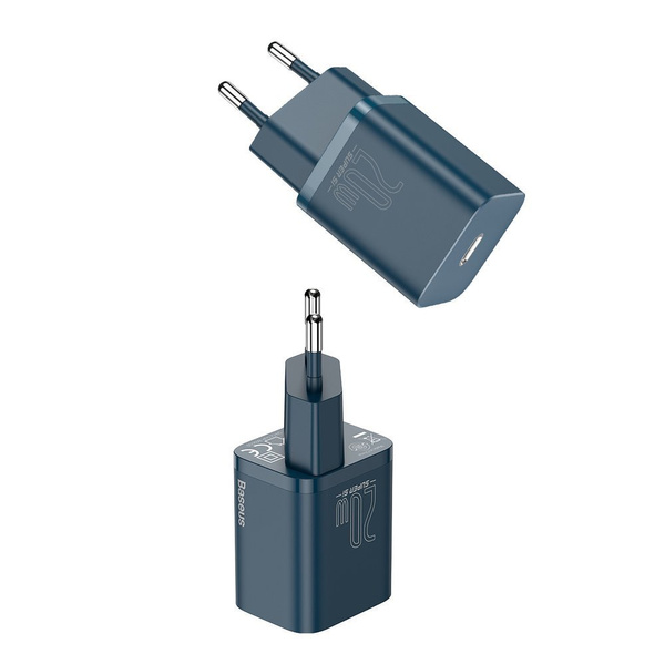 Baseus Super Si 1C fast charger USB Type C 20 W Power Delivery blue (CCSUP-B03)