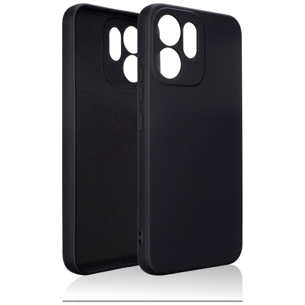 Etui Beline Silicone do Oppo Reno 14F    czarny