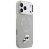 Etui Karl Lagerfeld Karl & Choupette     Pins MagSafe do iPhone 17 Pro Max szary