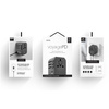 Adapter podróżny UNIQ Voyage LITHOS Collective 33W 2xUSB PD 18W QC 3.0 - szary