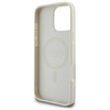 Guess GUHMP16XPGHSMME iPhone 16 Pro Max6.9" beżowy/beige hardcase Grained Ring MagSafe