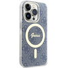 Guess GUHMP15LH4STB iPhone 15 Pro 6.1" niebieski/blue hardcase IML 4G MagSafe