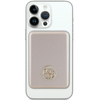 Guess Powerbank indukcyjny 5WGUPBM3AL4DMD 3000mAh złoty/gold MagSafe 4G Strassed Metal Logo