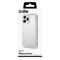 SBS Bumper Edges only, transparent, for iPhone 14 Pro