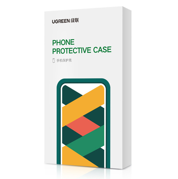 Ugreen Protective Fusion Case sztywne etui z żelową ramką do iPhone 13 Pro czarny (90201)