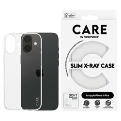 CARE by PanzerGlass X-Ray Soft Basic Case iPhone 16 Plus 6.7" przezroczysty/transparent 1443
