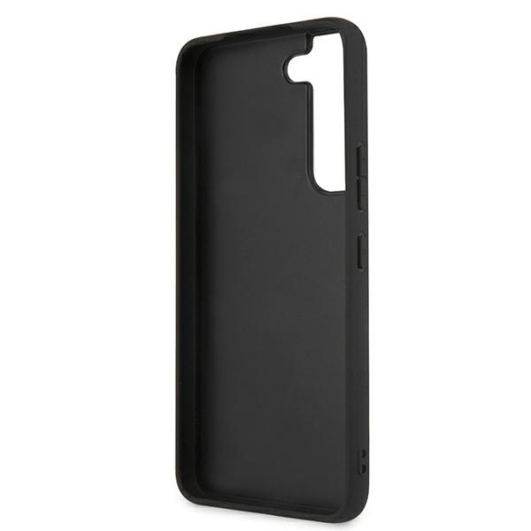 KARL LAGERFELD KLHCS22MSAKICKCBK S22+ S906 CZARNY/BLACK SAFFIANO KARL & CHOUPETTE HEAD