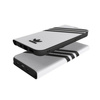 Adidas OR Booklet Case PU iPhone12/12 Pro 6,1" biało czarny/white black 42248