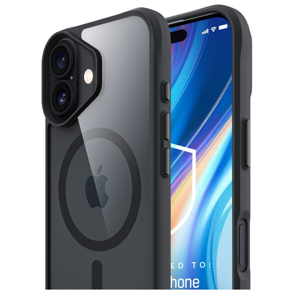 Szkło hartowane 3MK HardGlass Max        z aplikatorem do Apple iPhone 16 Pro/17