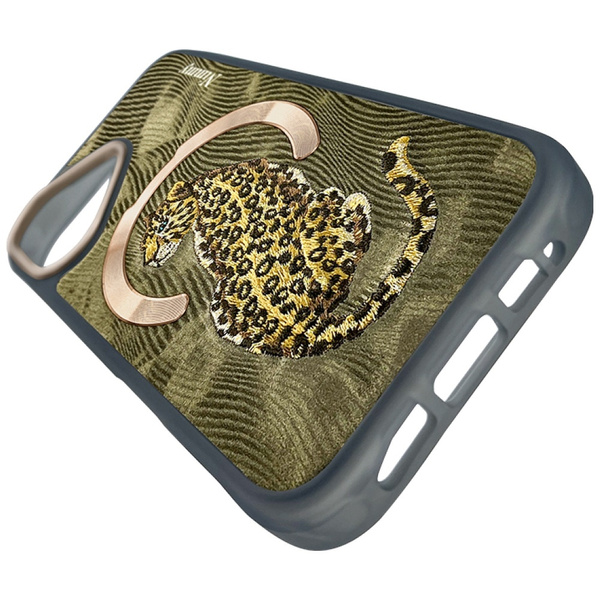 Etui Nimmy Magnetic Fantasy Animal       MagSafe do iPhone 16 złoty