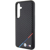 Etui BMW Carbon Tricolor Line MagSafe na Samsung Galaxy S24 - czarne