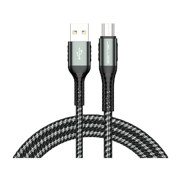 JELLICO USB KABEL - A5 3.1A MICRO USB 1M CZARNY