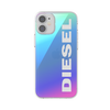 DIESEL SNAP CASE HOLOGRAPHIC WITH THE LOGO FW20 12 MINI HOLOGRAPHIC/WHITE