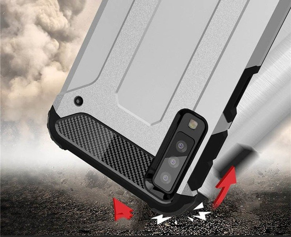 CASE ETUI ARMOR SREBRNY HUAWEI Y9 2019