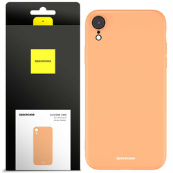 Spacecase Etui Silicone Case iPhone Xr orange