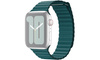 Apple Peacock Feather Leather Loop for 44mm / 45mm / 46mm / 49mm Cases - Size M, Original Seal, MXPM2ZM/A