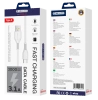 JELLICO kabel KDS-32 USB-C USB 3.1A 2M Biały