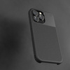 ATOM STUDIOS ETUI SPLIT WOOD FIBRE MAGSAFE IPHONE 13 PRO CZARNY