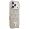 Etui Guess 4G Strap Triangle Logo        MagSafe do iPhone 17 Pro różowy