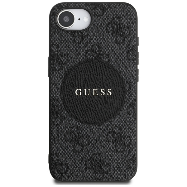 Etui Guess 4G Circle Classic Logo        MagSafe do iPhone 16e czarny